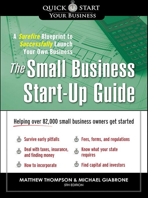 Title details for The Small Business Start-Up Guide by Matthew Thompson - Wait list
